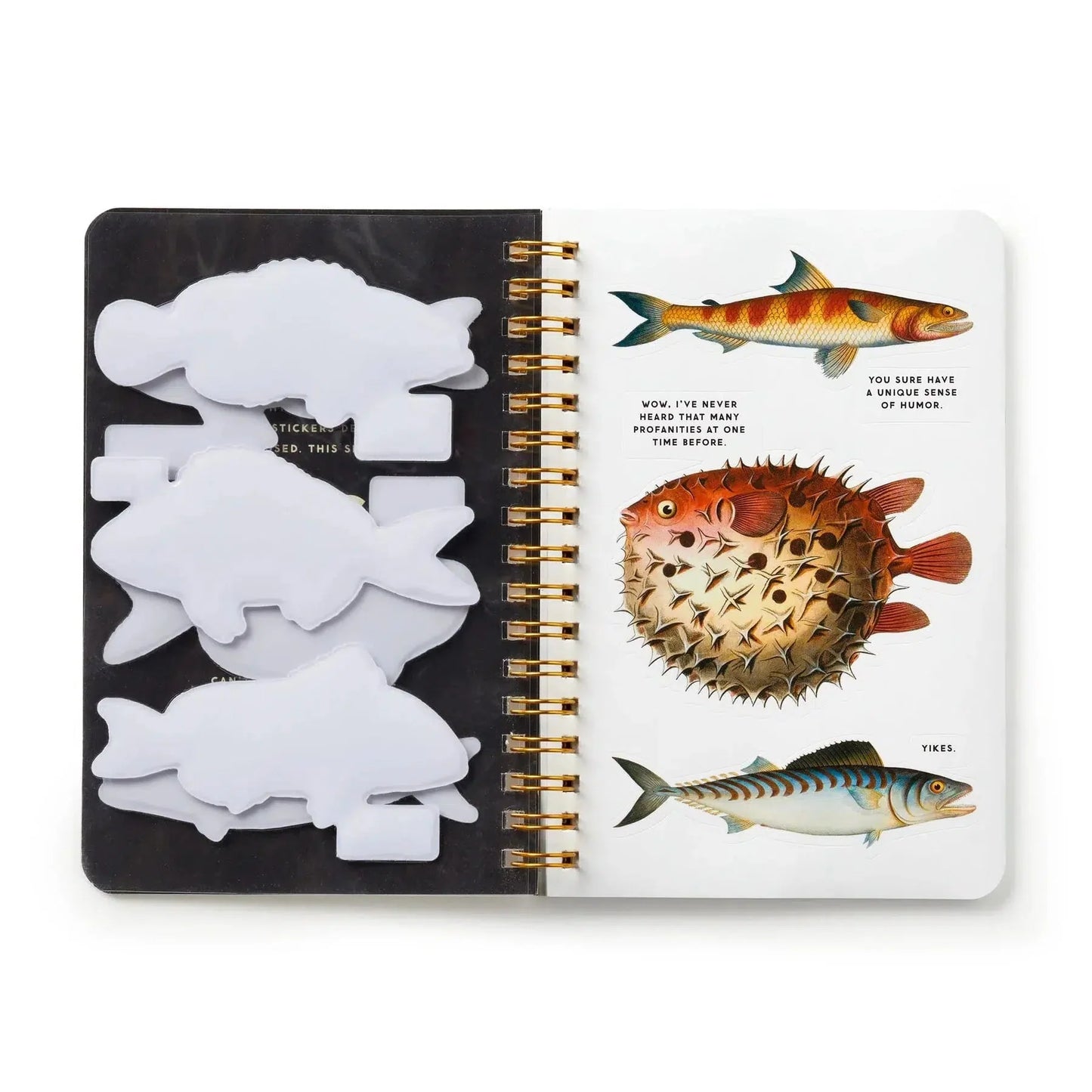 Chronicle - Judgy Fish Sticker Book (Brass Monkey)