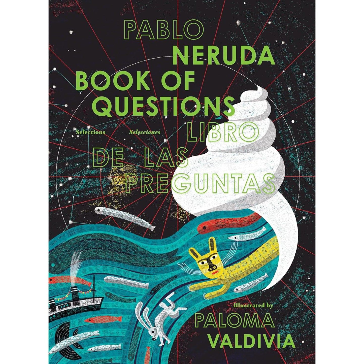 Abrams - Pablo Neruda Book of Questions - Hardcover (Enchanted Lion Books)