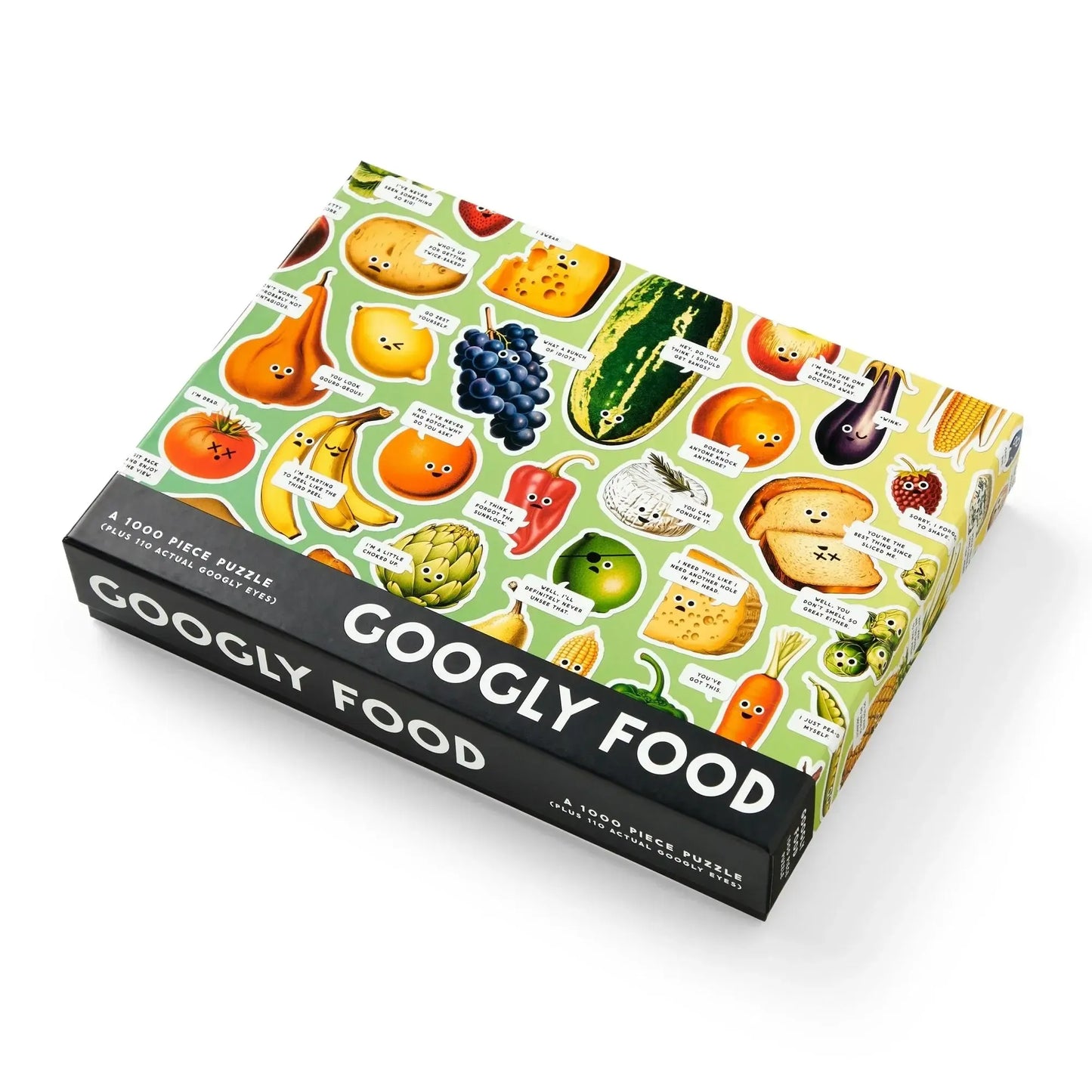 Chronicle - Googly Food 1000 Piece Puzzle (Brass Monkey)