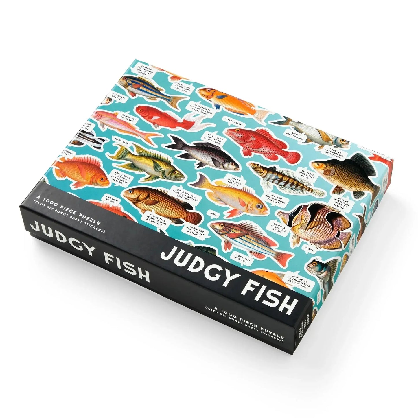 Chronicle - Judgy Fish 1000 Piece Puzzle (Brass Monkey)