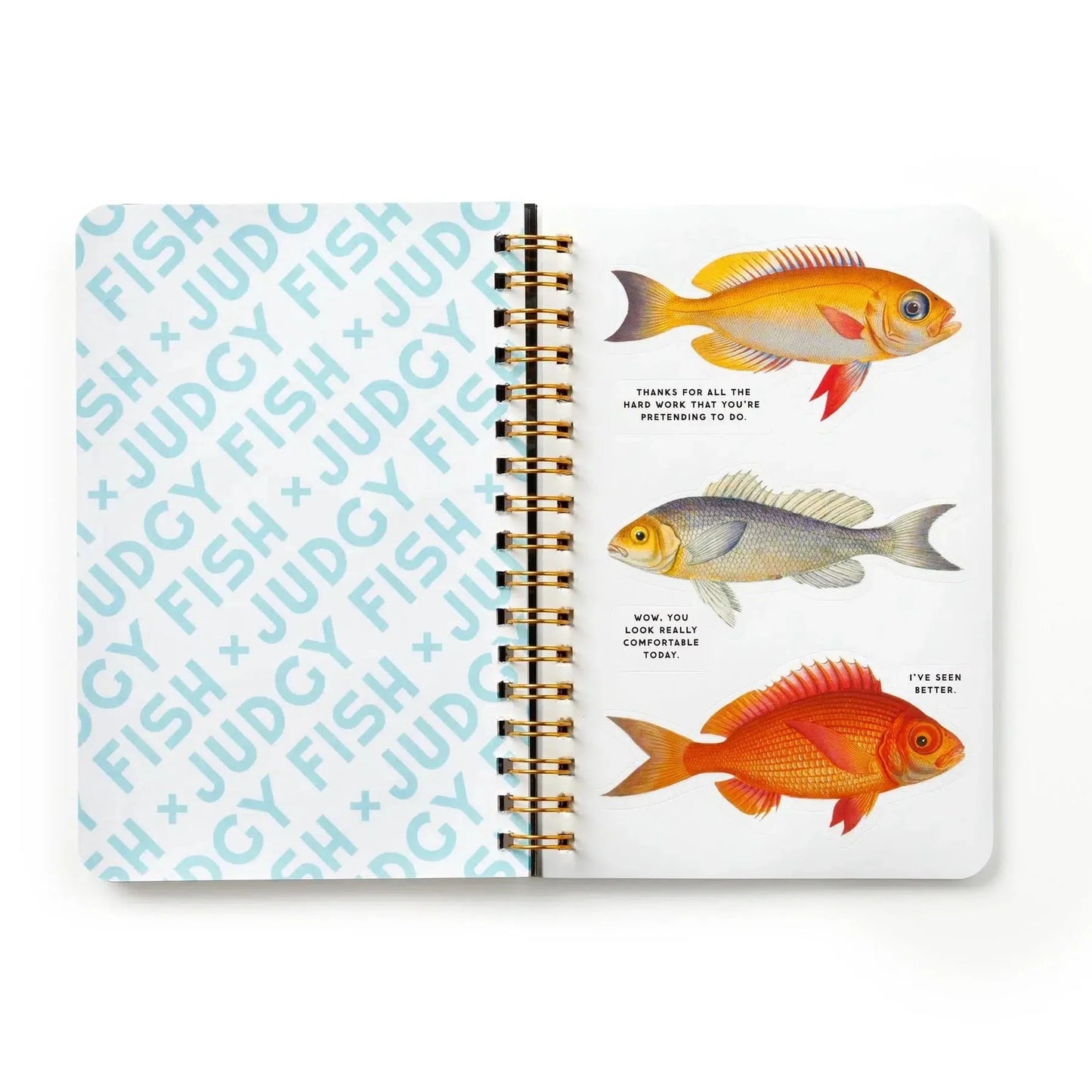Chronicle - Judgy Fish Sticker Book (Brass Monkey)