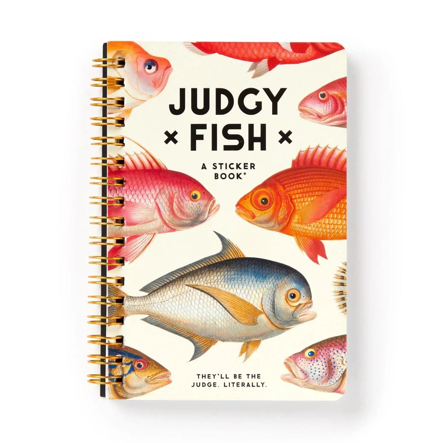 Chronicle - Judgy Fish Sticker Book (Brass Monkey)