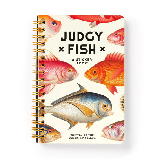 Chronicle - Judgy Fish Sticker Book (Brass Monkey)